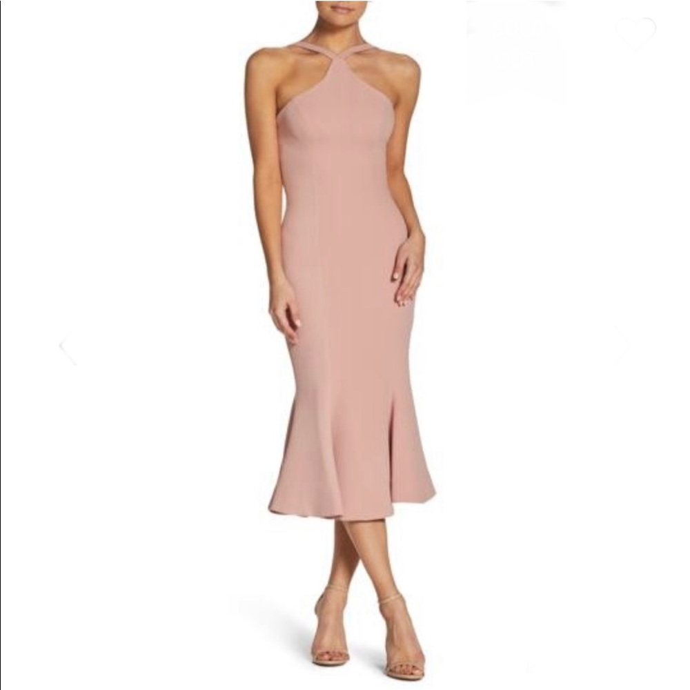 Dress The Population Tessa mermaid midi dress